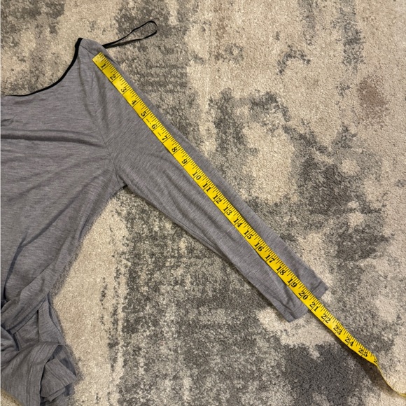 A Pea and Boo Maternity Gray Women's Top - Picture 6 of 6